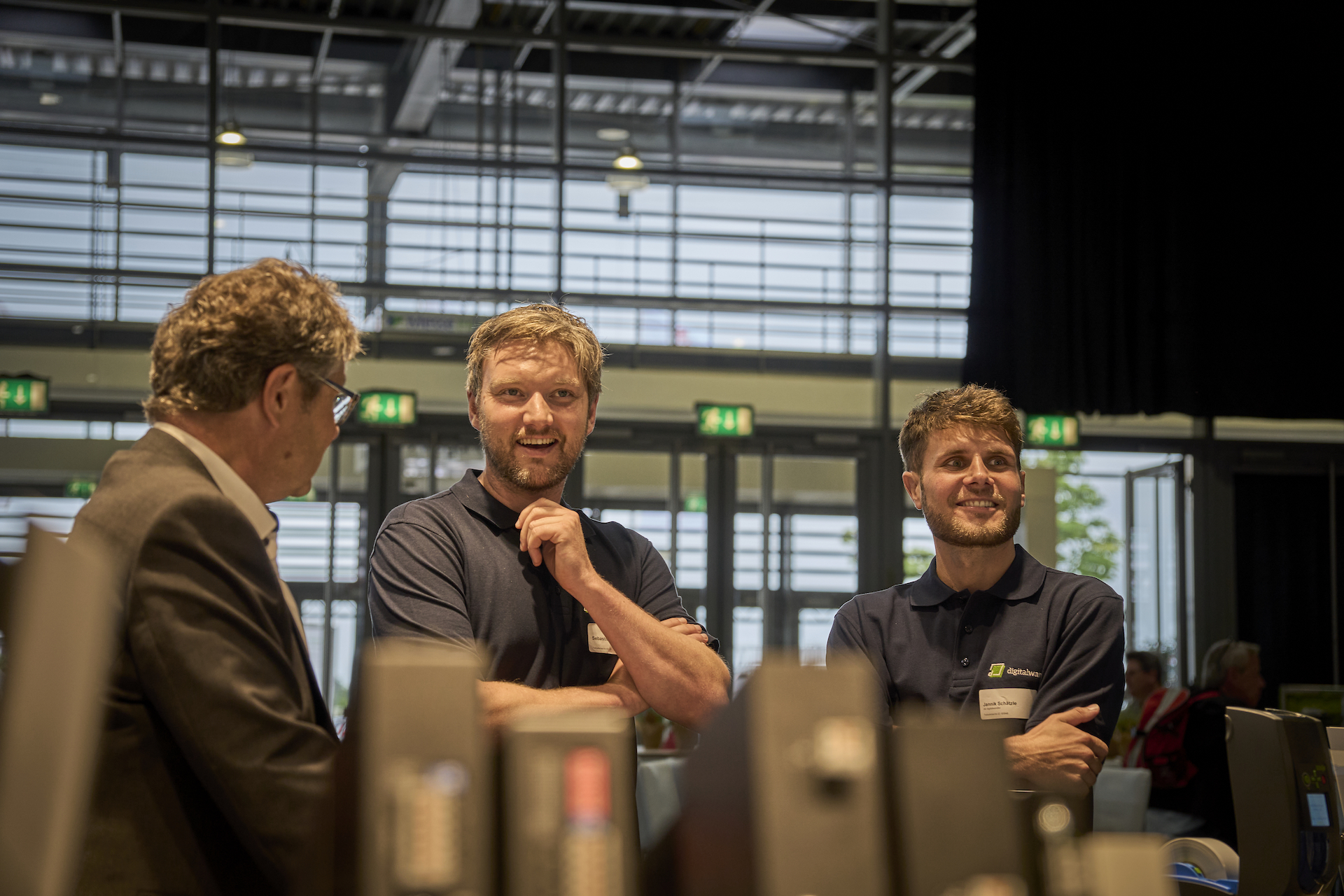 v.l.n.r. Sebastian Dilger (Geschäftsführer), Jannik Schätzle (Key Account Manager)